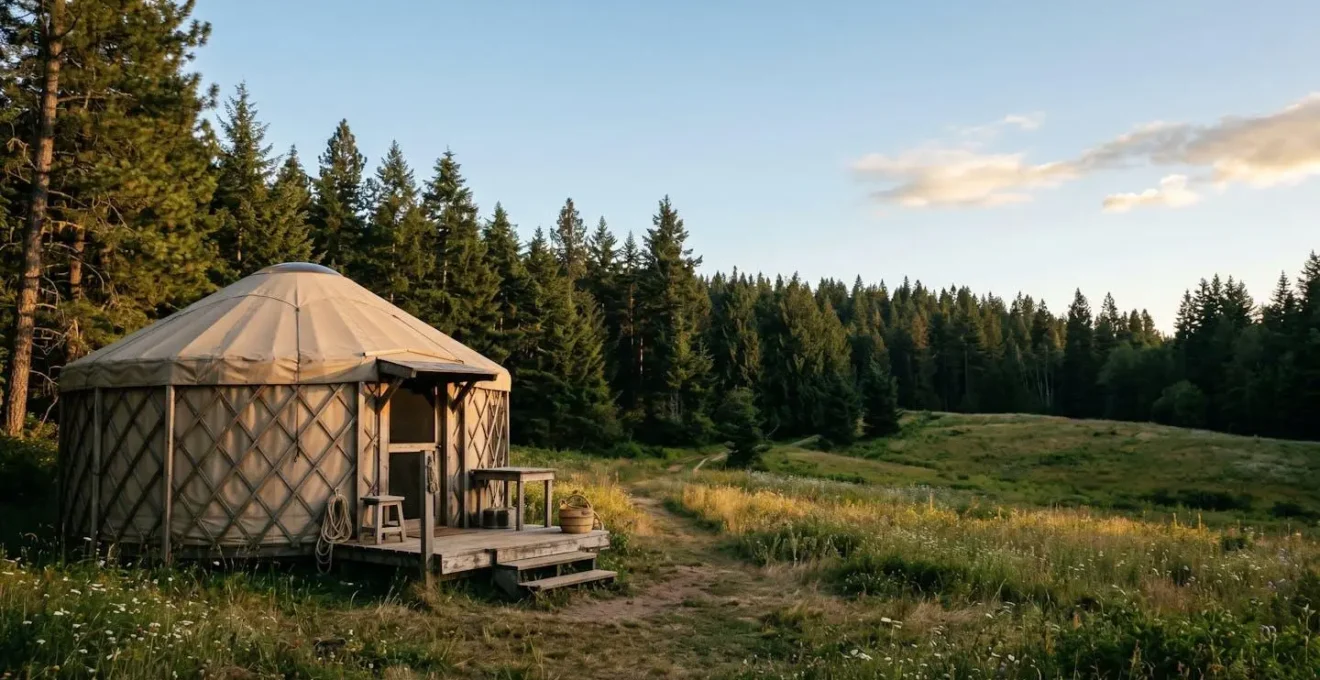 Hébergement insolite authentique intégré harmonieusement dans un environnement naturel préservé